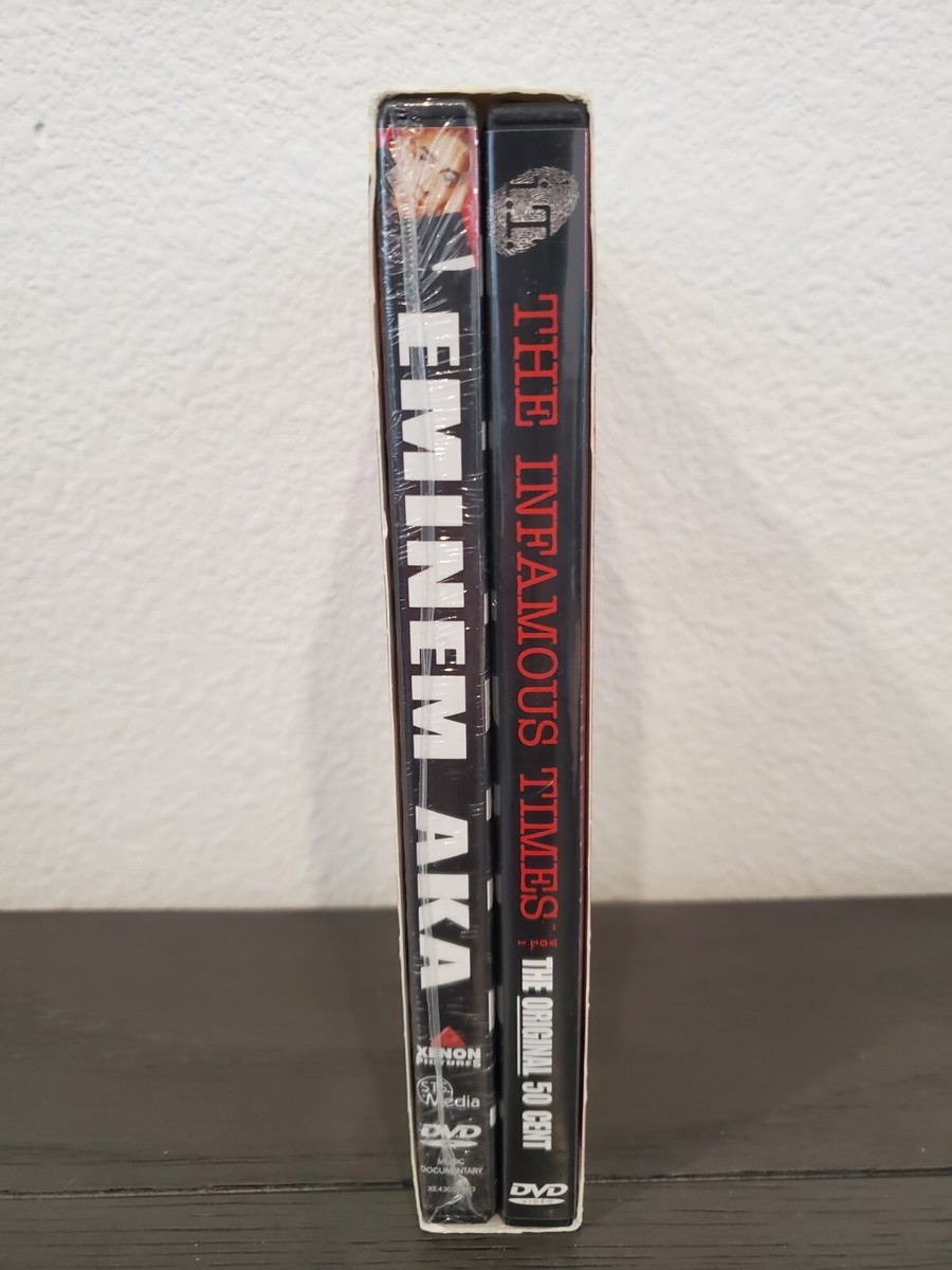 The Original 50 Cent & Eminem AKA 2 Pack (2003,DVD) w/slip AKA is