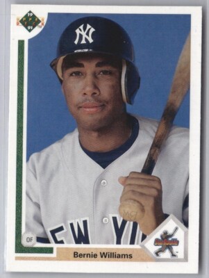 1991 Upper Deck New York Yankees Baseball Card #11 Bernie Williams