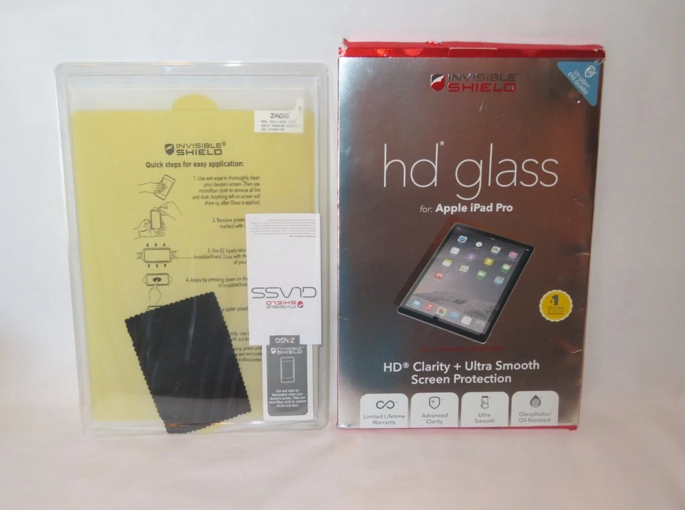 Zagg Invisible Shield Glass Shield for iPad Pro 11" ~ Gen. 1 & 2 - NEW OPEN BOX - Image 2 of 3