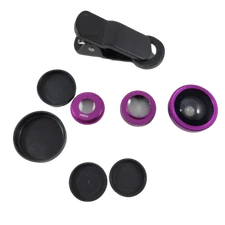 3 in 1 Phone Camera Lens Kit Wide Angle Fish Eye Macro iPhone & Android