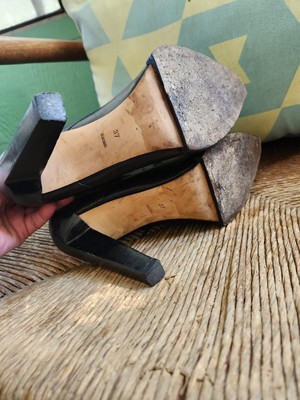 Bottines Talons Hauts Alexander Wang En Cuir Noir - Taille US 10 - Neuf Avec Boîte