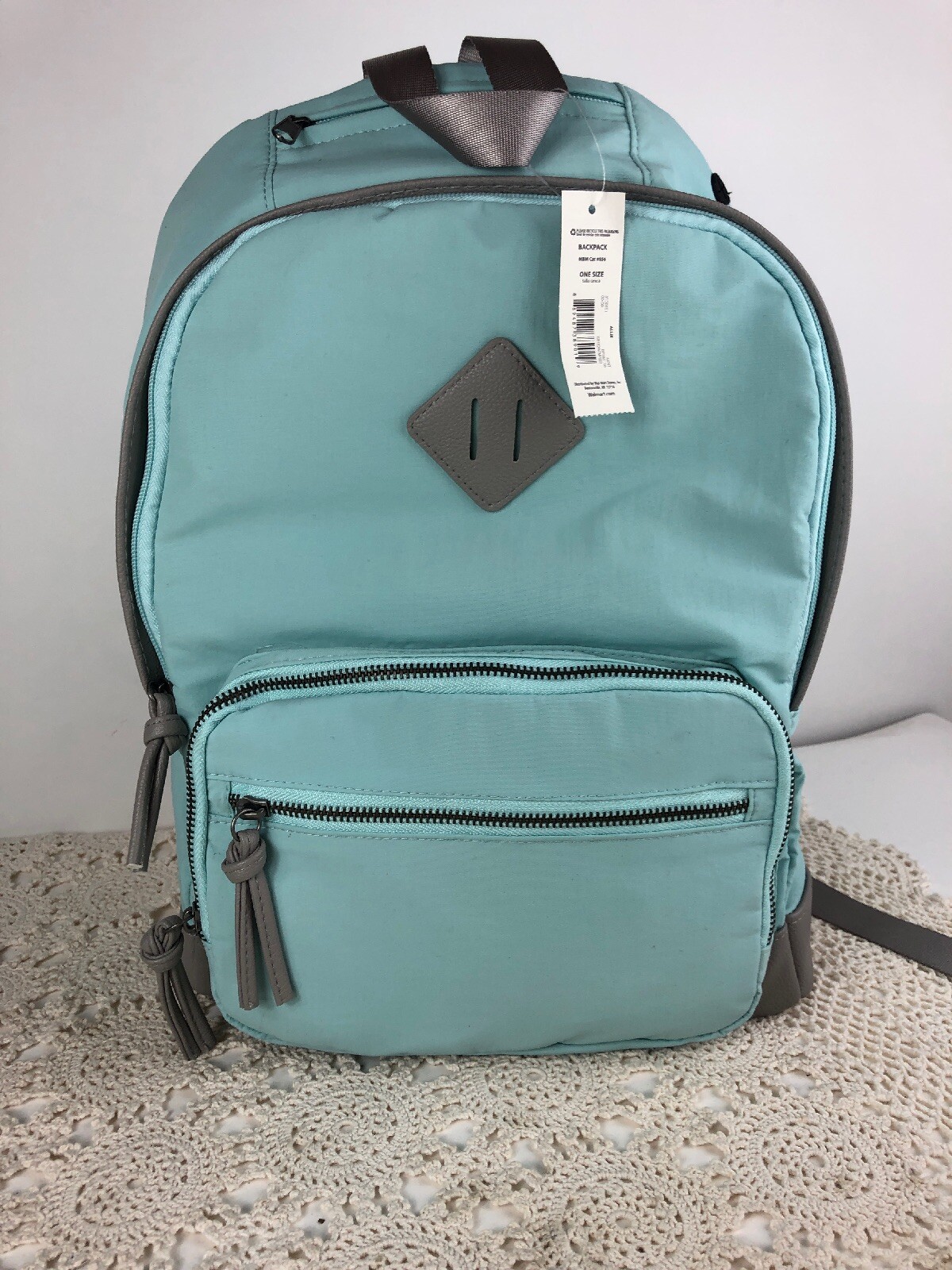 no boundaries mint floral dome backpack