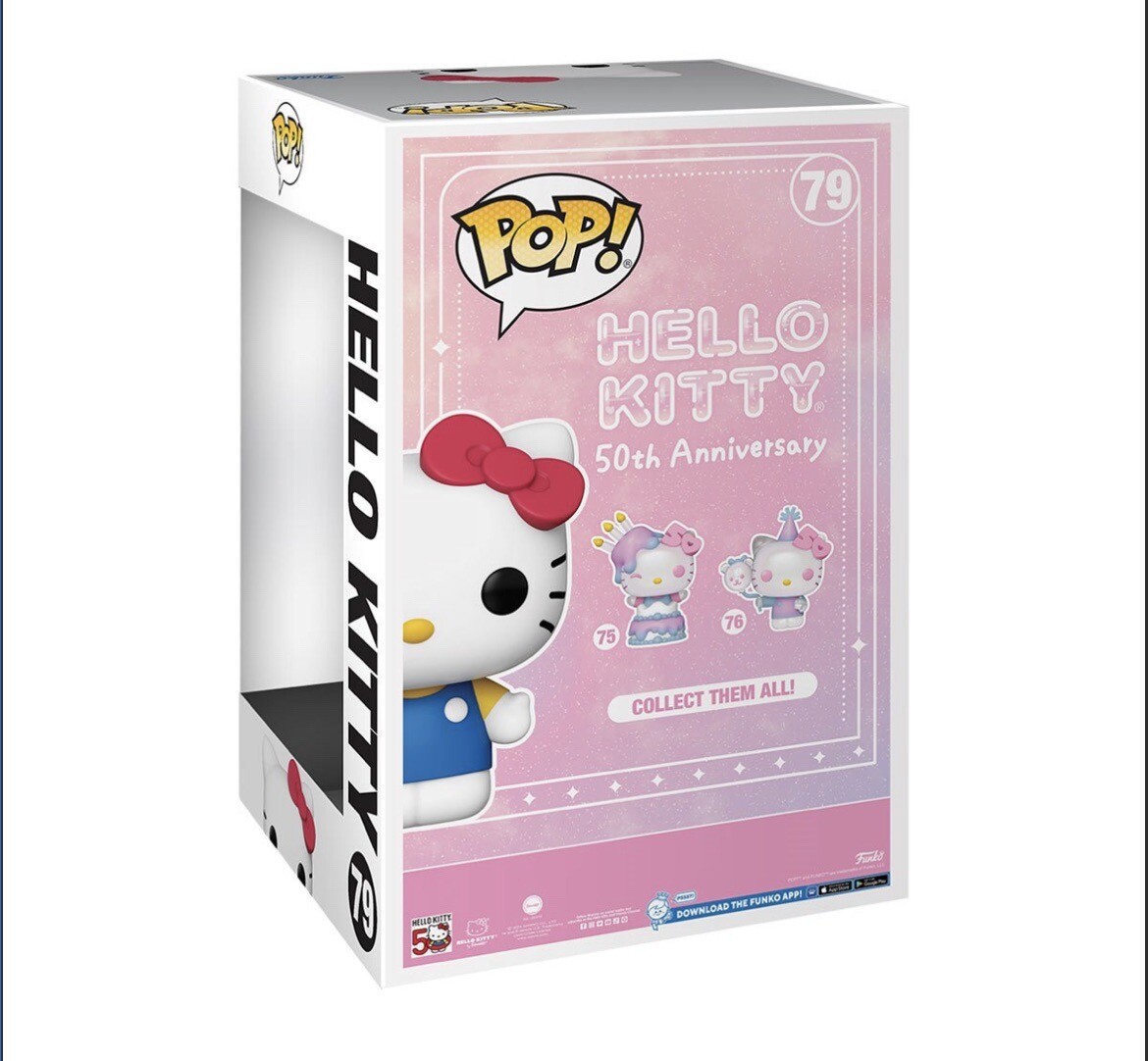 Funko Pop! Sanrio Hello Kitty 50th Anniversary Jumbo Vinyl