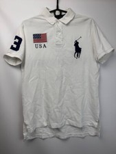 Vintage Polo Ralph Lauren Big Pony 3 USA size M Custom Fit