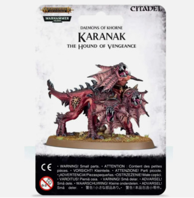 Karanak, the Hound of Vengeance Warhammer AoS/40k  Daemons of Khorne NEW in BOX