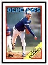 1988 Topps   #54  Jim CLANCY     Pitcher     Toronto Blue Jays   FREE shipping