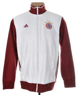 BAYERN MÜNCHEN 2016/2017 TRAINING FUSSBALL JACKE ADIDAS GRÖSSE M ERWACHSENE