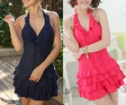 AU STOCK SZ 6-20 WOMEN SEXY SWIMWEAR PADDED SWIMDRESS ONE PIECE SWIMSUIT SW029
