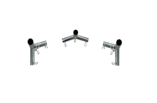 Event Party Canopy OD 1" Metal Tube Pipe Fittings for 10'x10/20/30/40' Low Peak - Picture 4 of 26