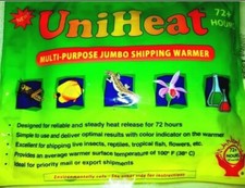 Plant Purcahse Required, Uniheat 72 Hour Heat Pack