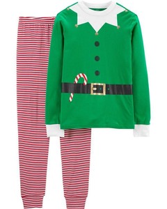 NWT Carters Elf Adult Christmas Pajamas PJ Set Snug Fit Women Men Unise L XL XXL | eBay