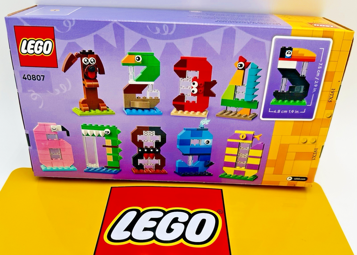 Lego 40807 Birthday Numbers | eBay