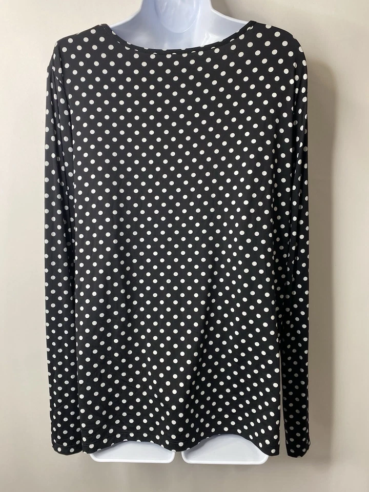 Camisa Lands End para mujer de gran tamaño talla 1X Lagenlook minimalista escandinava elegante simple Foto 4 de 4