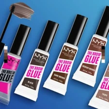 NYX PROFESSIONAL MAKEUP The Brow Glue, Extreme Hold Tinted Eyebrow Gel