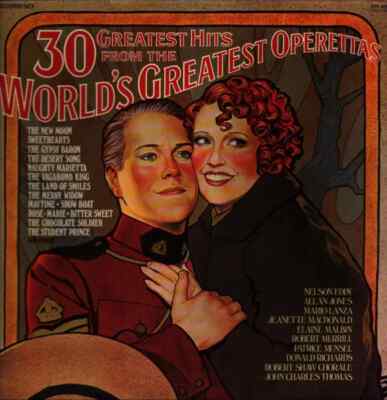 2xLP Nelson Eddy, Allan Jones, Jeanette Mcdonald, a.o. 30 Greatest Hits From Th