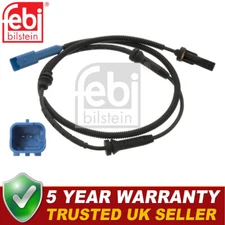 Febi Front ABS Wheel Speed Sensor Fits Citroen C3 C2 1.0 1.1 1.4 HDi 1.6