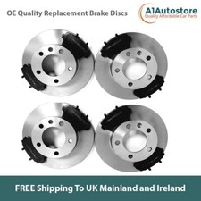 Front & Rear Brake Discs & Pads for Jeep Grand Cherokee WJ 1999-2004 BRK/WJ/026A