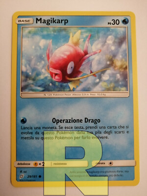 Magikarp   Team Game 29/181   Municipality   Pokemon   Italian