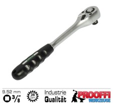 Umschalt Knarre Ratschen Schlüssel Industrie Ratsche 3/8" Hohe Drehmoment H8437