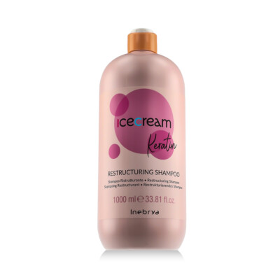 Inebrya Ice Cream Keratin Restructuring Shampoo 1000 ml