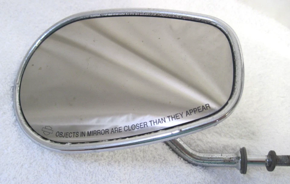 85 Harley Davidson Electra Glide FLHTC короткое левое зеркало 91892-82 ВТОРИЧНЫЙ РЫНОК - Изображение 4 из 4