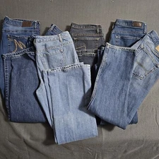 Reseller Blue Jean Lot Of 6 Various Brands And Sizes