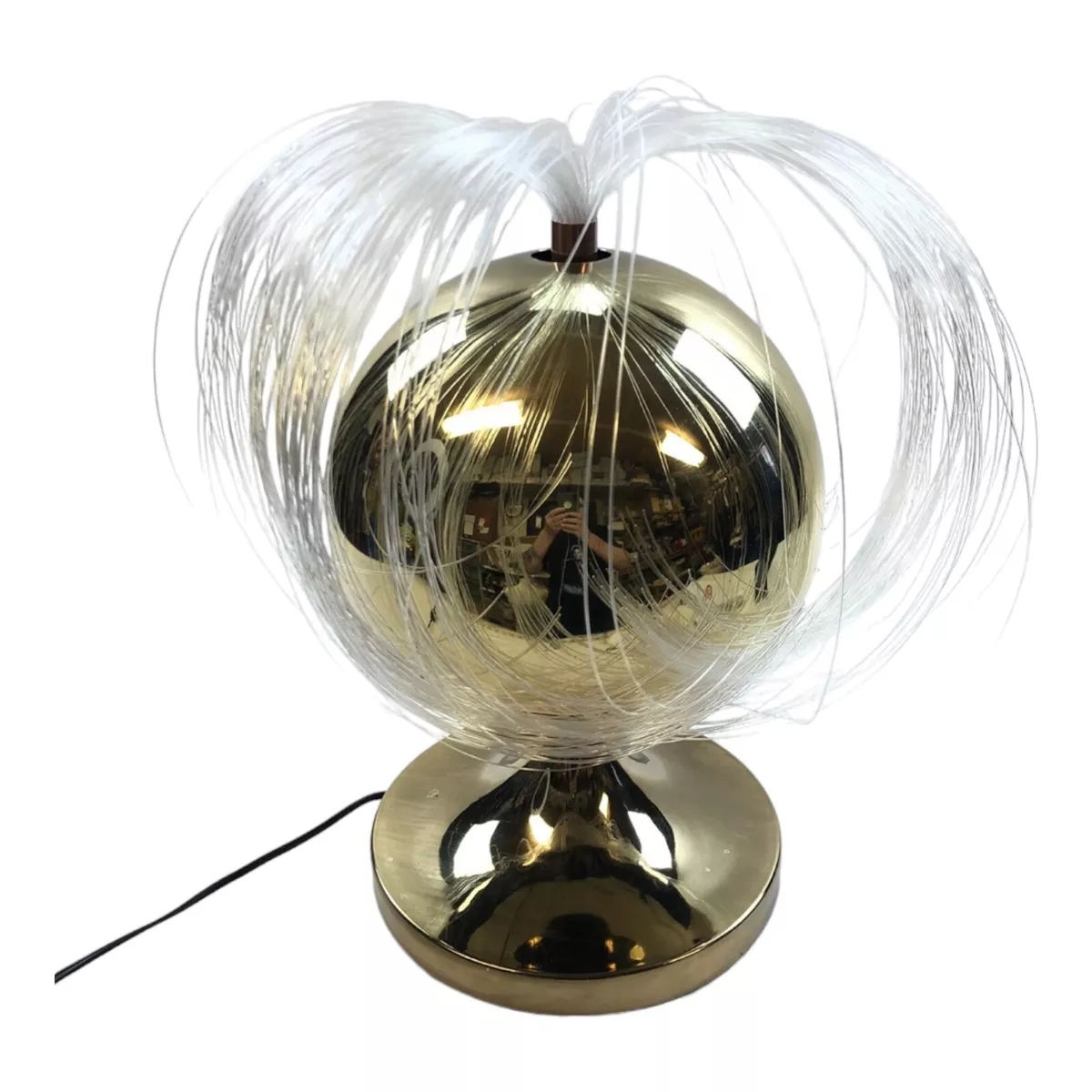 Vintage fiber optic lamp deals