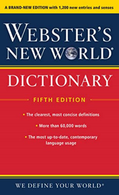 Webster's New World Dictionary - Mass Market Paperback NEW Webster's (Crea 13 Se