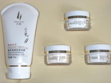 NIB Golden Times Skin Brightening 4 pcs Set, Manufactured by YiQi Co.