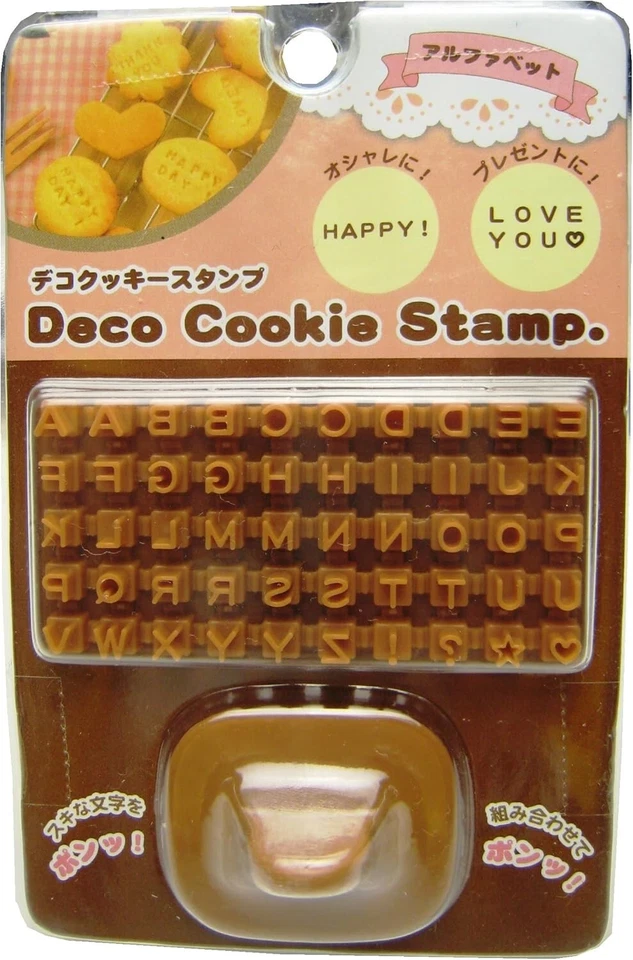 🍪Deco Cookie Stamp Tool set - English Alphabet 26 letters & 4 signs Easy to use - Image 2 of 4