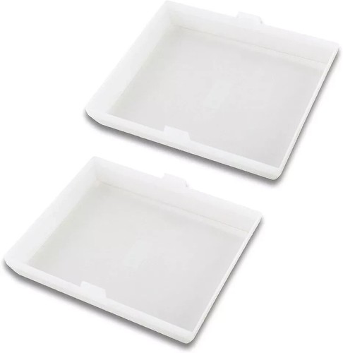 Bathroom Vent Fan Light Lens Cover Nutone Broan Kenmore Exact Replacement 2pack - Picture 5 of 5