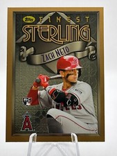 ZACH NETO 2023 TOPPS FINEST FLASHBACK STERLING ROOKIE RC #38 S3 JT