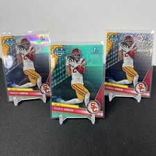 2023 Bowman Chrome U Makai Lemon Aqua #/299 + X-Fractor + Refractor #160