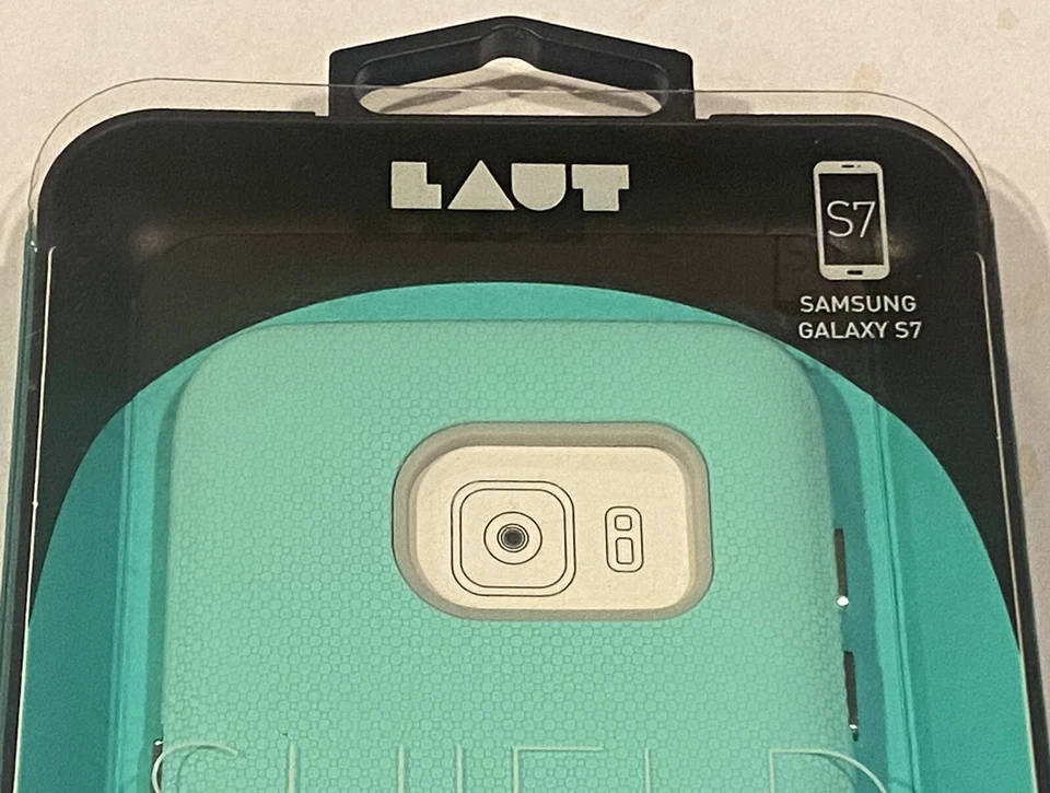 Funda protectora duradera para teléfono SAMSUNG GALAXY S7 2016 COMO NUEVA verde Foto 3 de 4