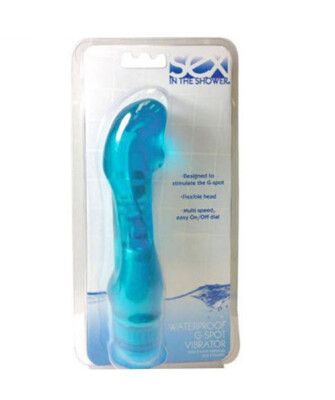 Sex in the Shower Waterproof G-Spot Vibrator Blue Adult Toys Sex Massager  Vibe