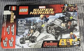 LEGO 76030 Marvel Avengers Hydra Showdown Age of Ultron Complete w/Box Retired