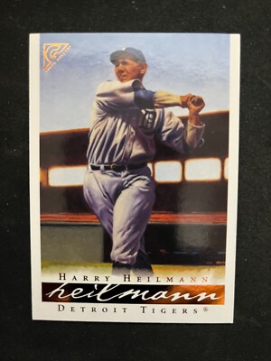 2003 Topps HoF Gallery #21 Harry Heilmann Detroit Tigers Day Light Variation A