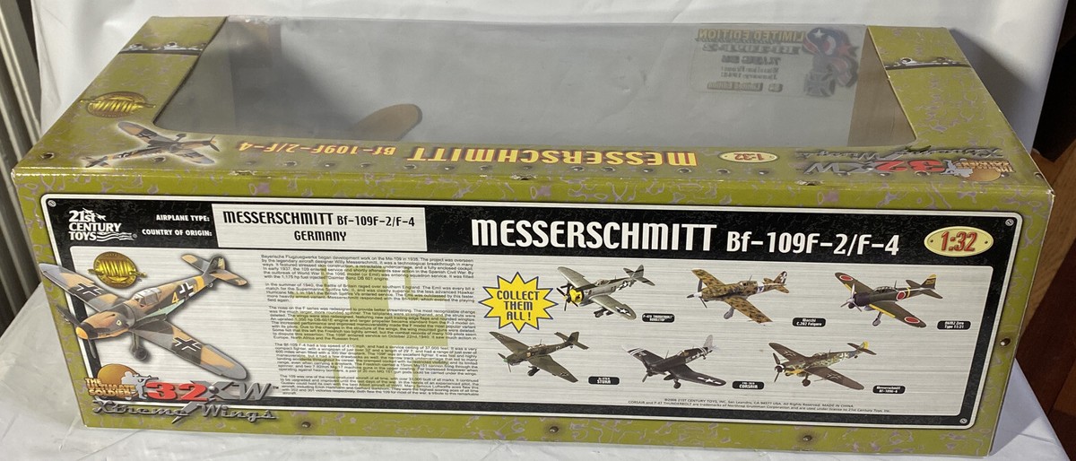 21st century toys センチュリートイズ メッサーシュミット Ultimate Soldier 1:32 WWII German Messerschmitt Bf 109E JG