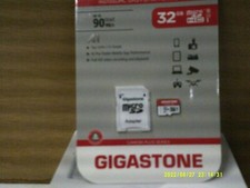 Gigastone SDHC UHS-1 U1 A1 Memory Card 90 read MB/s 32GB