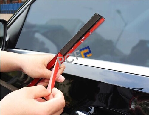 For Cadillac CT5 CT5-V 2020-24 Glossy Black Rear Door Trunk Tailgate Strip Trim - Picture 9 of 14