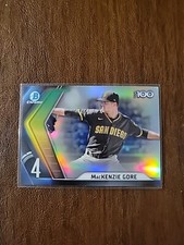 2022 Bowman Chrome Scouts Top 100 San Diego Padres Baseball #BTP4 MacKenzie Gore