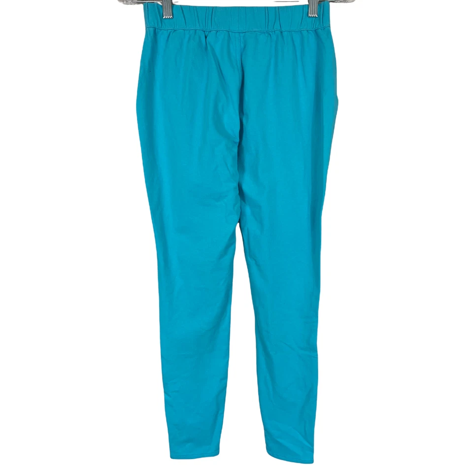 Quacker Factory DreamJeannes Tall Pull-On Legging w/ Pockets Turquoise XXST Size - Image 2 of 2