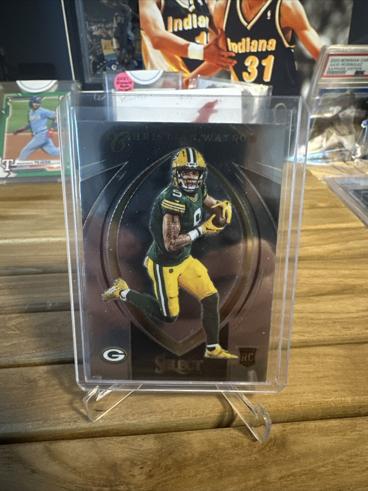 2022 Panini Select CHRISTIAN WATSON Certified Rookie Silver Prizm No.SCR-15