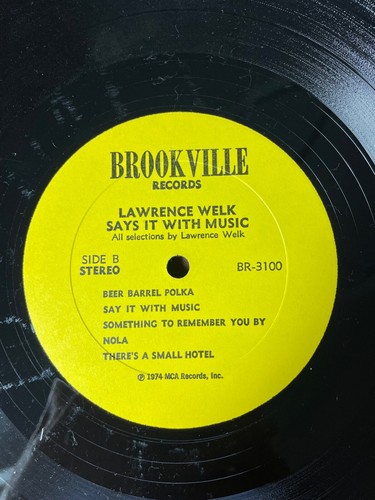 Lawrence Welk Says It With Music 3X LP Vinyl Record Album Set 1974 - Picture 5 of 12