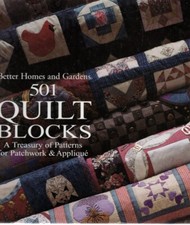501 Quilt Blocks - Better Homes  Gardens - Hardcover - 1994