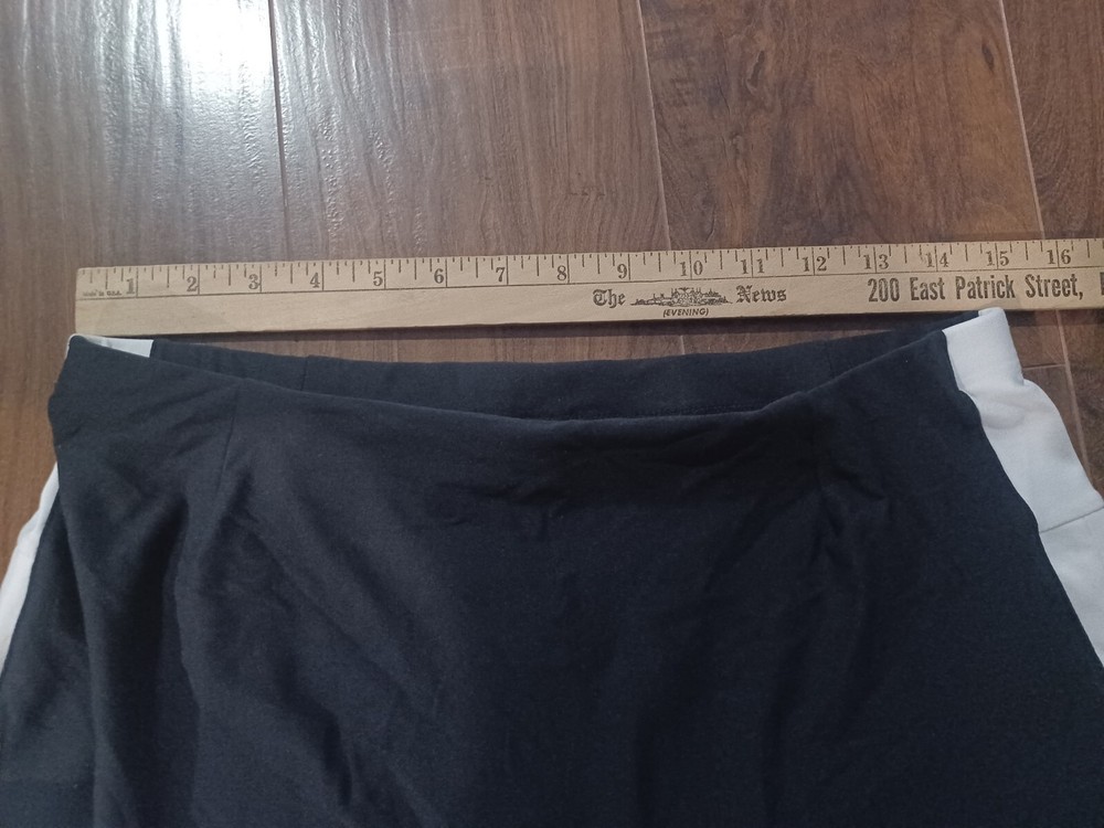 Nike Y2K Black Tennis Skirt with Leggings for Women Medium Gray Tag