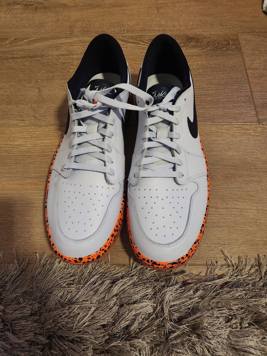 Men Nike Air Jordan 1 Low G 'Olympic Safari' Golf Shoes Men Nike Air Jordan 1 Low G 'Olympic Safari' Golf Shoes