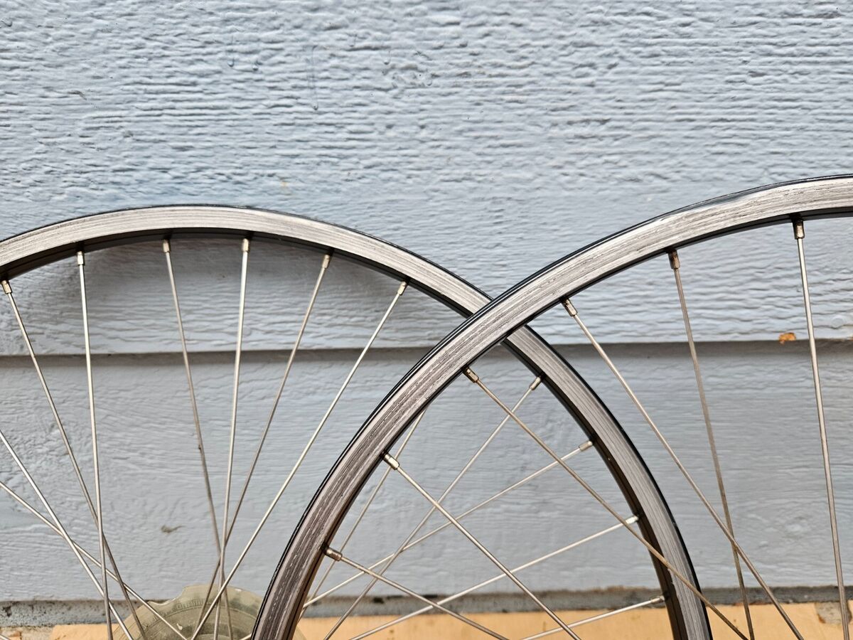 Vintage Araya RX-7 26x1.50 Mountain Bike Wheelset Black w Vintage Araya RX-7 26x1.50 Mountain Bike Wheelset Black w