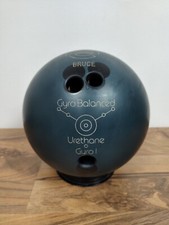 Ebonite Gyro-Balanced Gyro 1 Urethane Blue 16lb Bowling Ball VTG Vintage