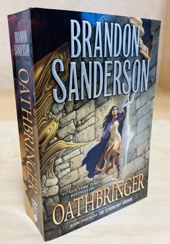 OATHBRINGER by Brandon Sanderson FIRST PRINTING of 1st SC Edition. UNREAD!